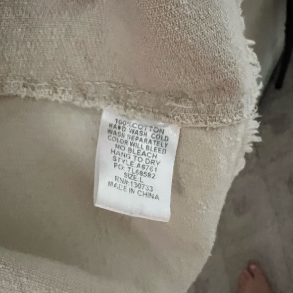 Umgee Two-Tone Corduroy Button-Up Jacket in Cream and Brown - Picture 10 of 10